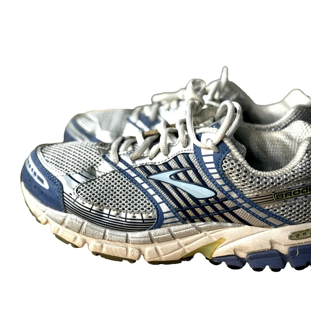 Brooks‎ GLYCERIN 7 Run Shoes 1200511B442 Women's Size 7.5 Turquoise White Blue